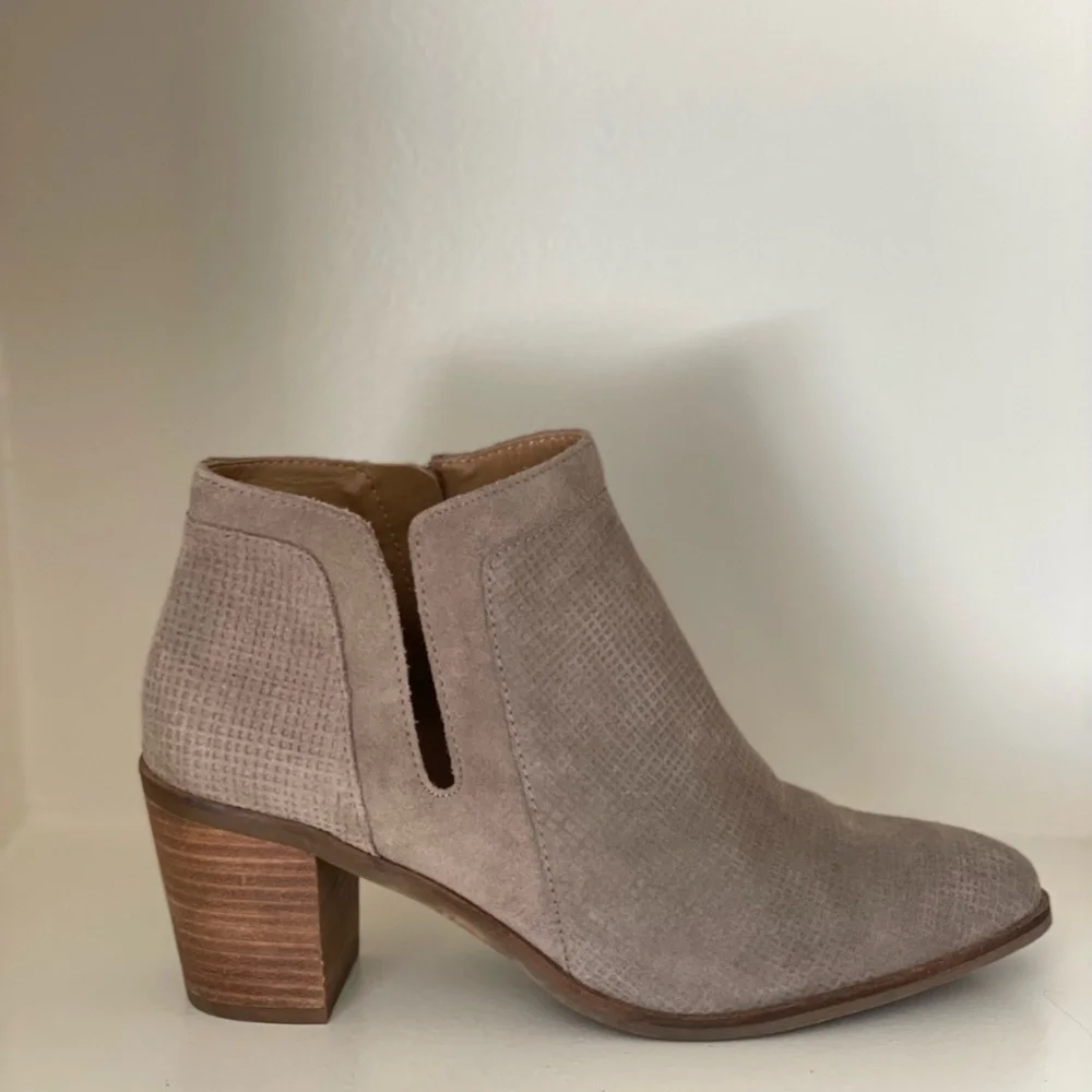 Lucky Brand Ponic Suede Ankle Boots 10 M - Picture 5 of 12
